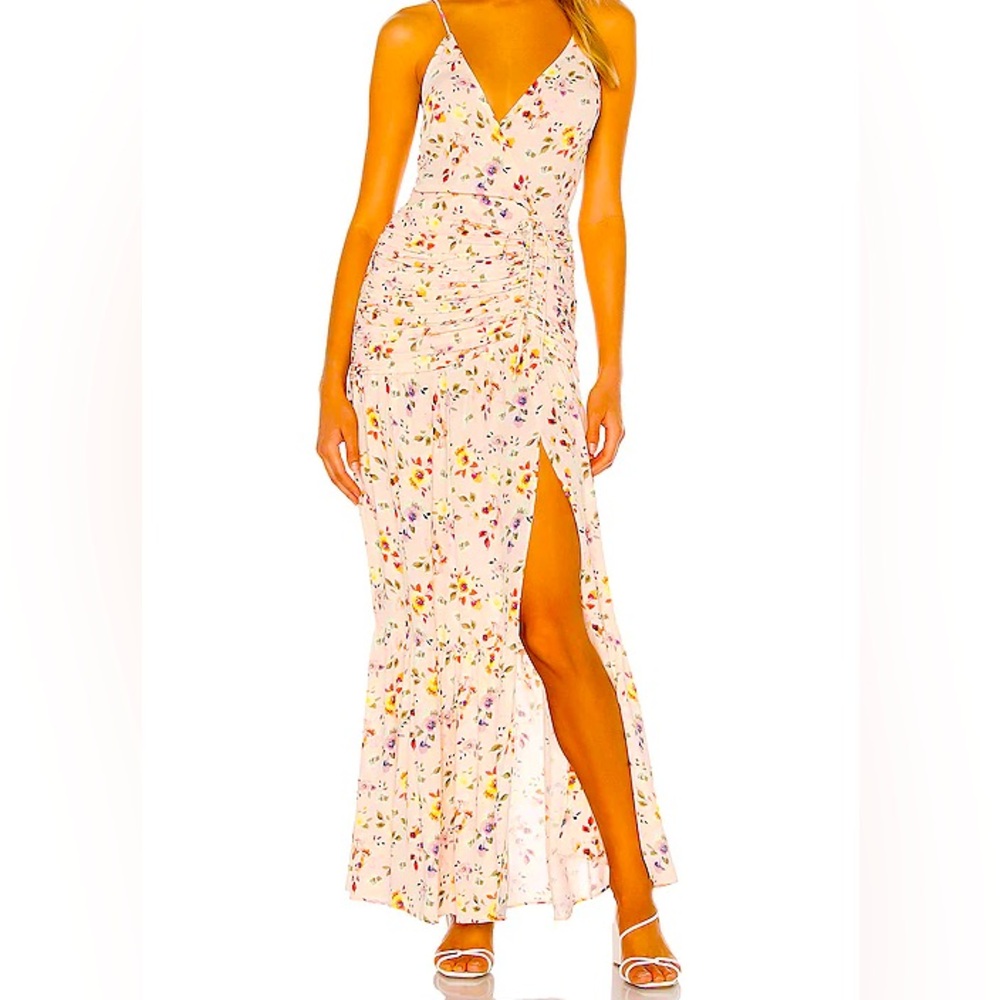 NWT LOVERS AND FRIENDS THE LEANNE MAXI DRESS - Picture 1 of 10